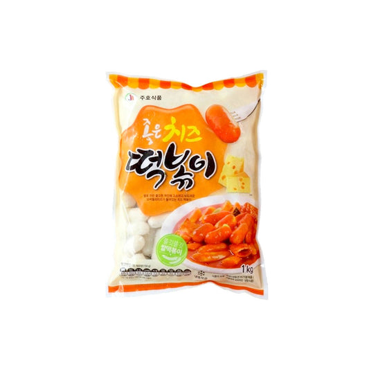 33169 좋은 치즈떡볶이떡 8/1kg JUHO FZN GOOD TEOKBOKKI RICE CAKE(CHEESE)