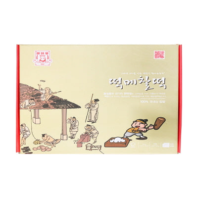 Fzn Rice Cake(20ea) 6/1.2kg 명미당 떡메찰떡 세트