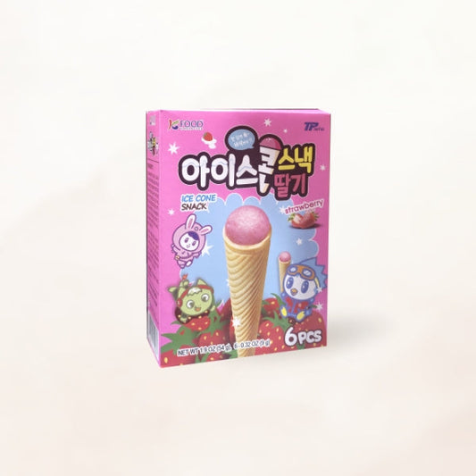 34047 : 아이스콘스낵 (딸기) : 20/54g : ICECORN SNACK (STRAWBERRY)