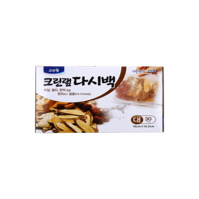 Single-Use Tea Filter Bag(L) 20/30ea 크린?N(다시백)