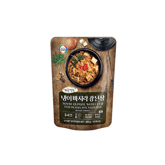 34187 : 냉이바지락 강된장 : 20/300g : FZN SOYBEAN PASTE WITH CLAM