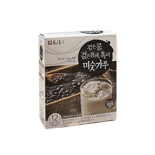 34391 : 검은콩/검은참깨/흑미 미숫가루 : 12/12/20g ROASTED BLACK MIX GRAIN POWDER