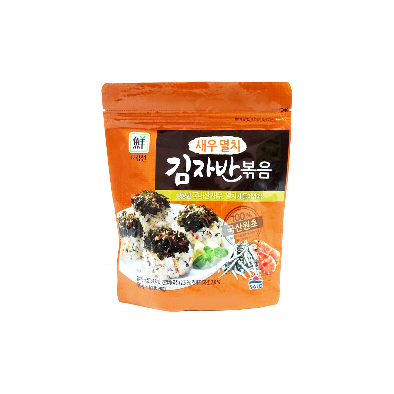 34747 : 새우멸치김자반볶음 : 20/50g : SEAWEED FLAKE FOR RICE(SEAFOOD)