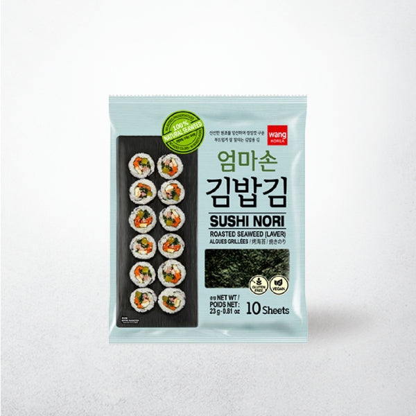 34942 : 엄마손 김밥김(구운김) : 50/10st(23g) MOM ROASTED LAVER