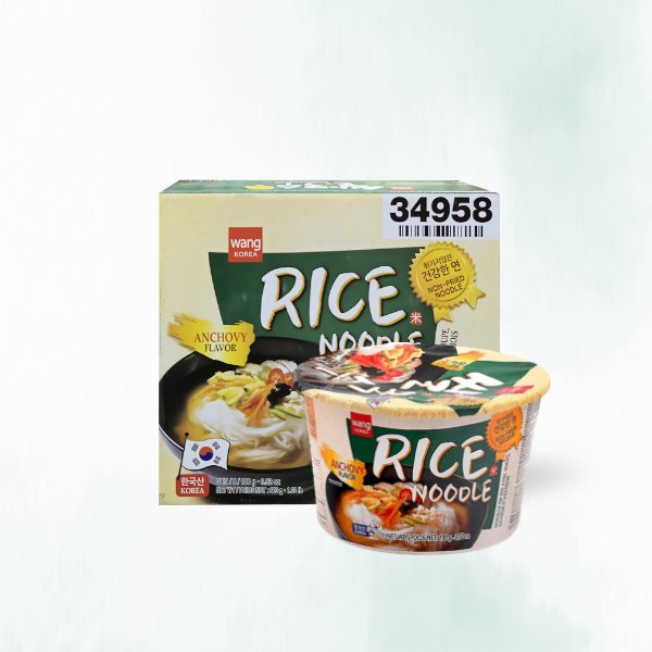 34958 : 즉석쌀국수 볼(멸치) : 6/100g : RICE NOODLE BOWL(ANCHONY)