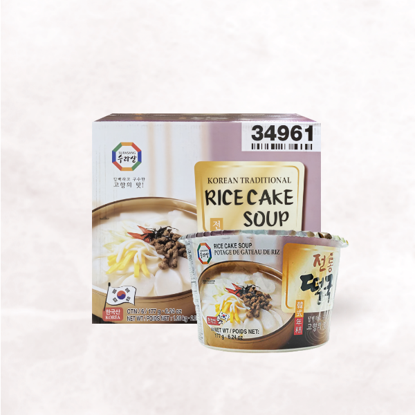34961 : 전통떡국 : 6/177g : TRADITIONAL RICE CAKE SOUP
