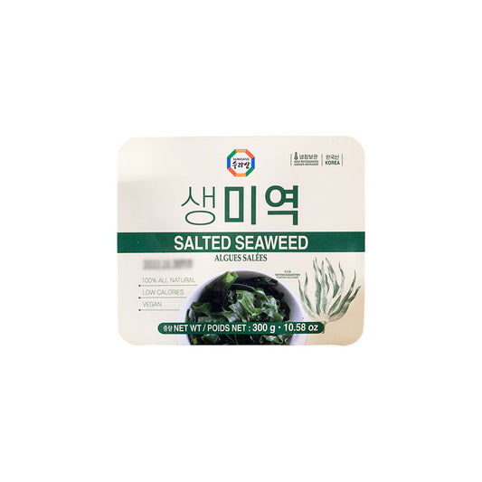 35036 생미역 트레이 30/300g FZN SALTED SEAWEED(TRAY)