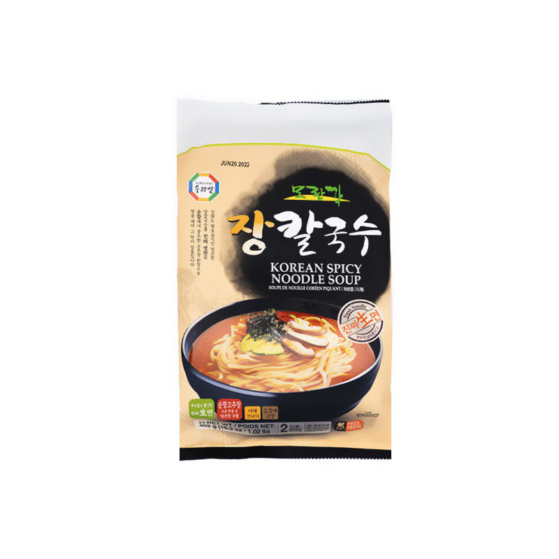35042 : 모란각(장칼국수) : 12/462g : FZN BEAN PASTE NOODLE SOUP