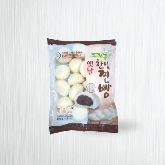 35076 모란각(옛한입찐빵) 20/370g FZN RED BEAN MINI BUN(MORANBONG)