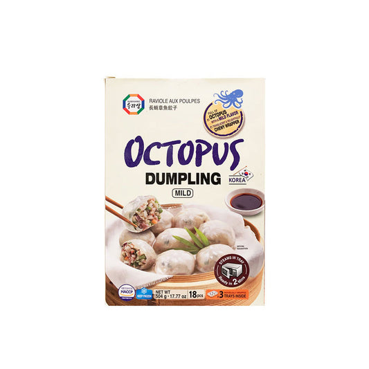 35093 물방울만두(낙지) 8/3/168g FZN SMALL OCTOPUS DUMPLING