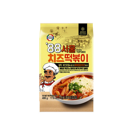 36189 : 88서울 떡볶이(치즈) : 24/499g FZN 88SEOUL TTEOKBOKKI(CHEESE)