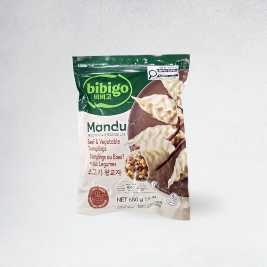 BS0012 : 비비고 왕교자(BEEF) : 12/680g : FZN BBG BIG GYOJA MANDU(BEEF)