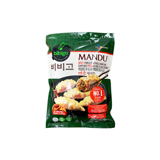 BS0013 : 비비고 왕교자(SPICY PORK) : 12/680g : FZN BBG BIG GYOJA MANDU(SPICY PORK)