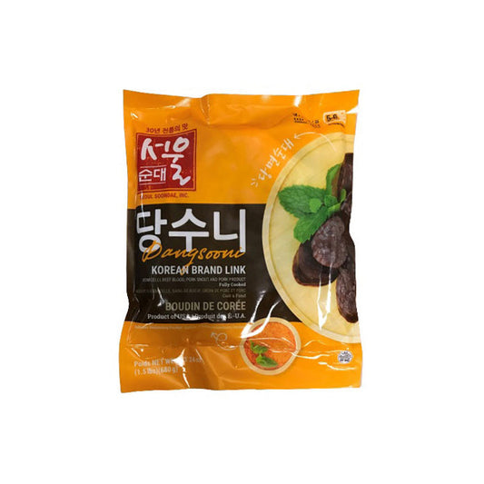 BS0019 서울순대(당수니) 12/1.5Lbs SEOUL FZN SEOUL SOON-DAE(DANGSOONI)