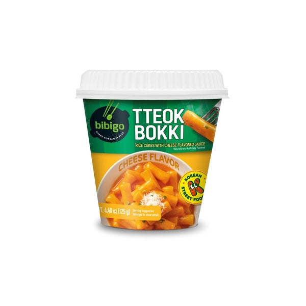 BS0263 비비고 떡볶이컵(치즈) 24/125g BBG TTEOKBOKKI CUP(CHEESE)