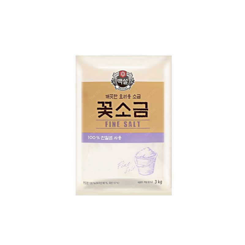 Premium Salt 6/3kg 요리용 꽃소금