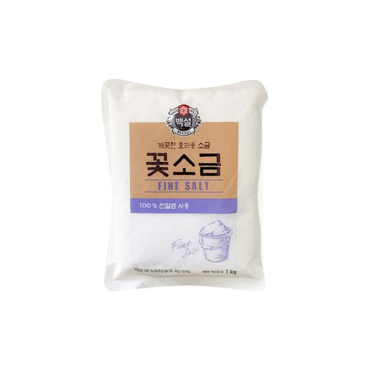 BS0325 : 꽃소금 : 10/1kg : FLOWER SEA SALT