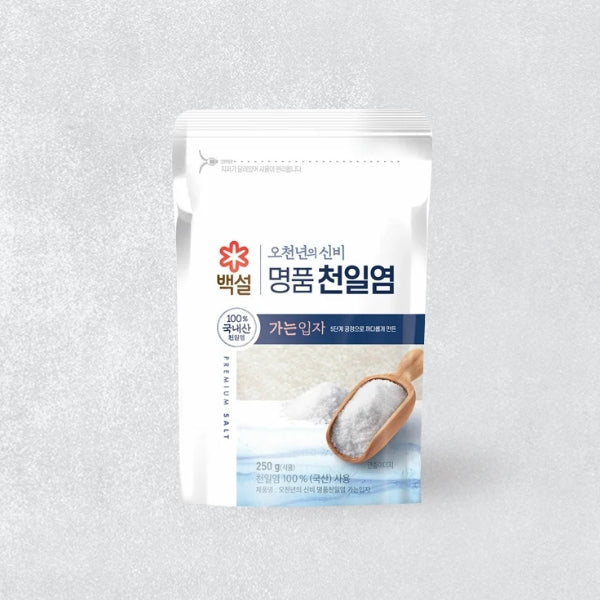 BS0342 : 오천년의 신비(명품 천일염)(고운) : 12/250g : PREMIUM SALT(FINE)