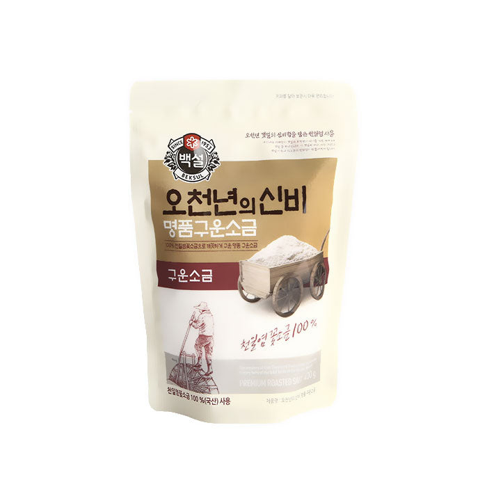 BS0343 : 오천년의 신비(명품구운소금) : 12/400g : PREMIUM ROASTED SALT