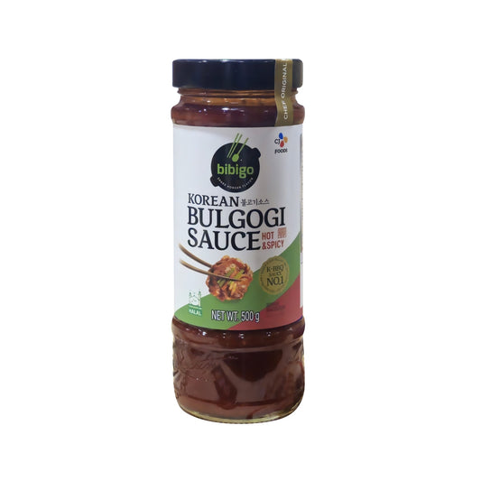 BS0428 : 비비고 불고기양념(핫스파이스) : 12/500g BBG BULGOGI SAUCE(HOT&SPICY)