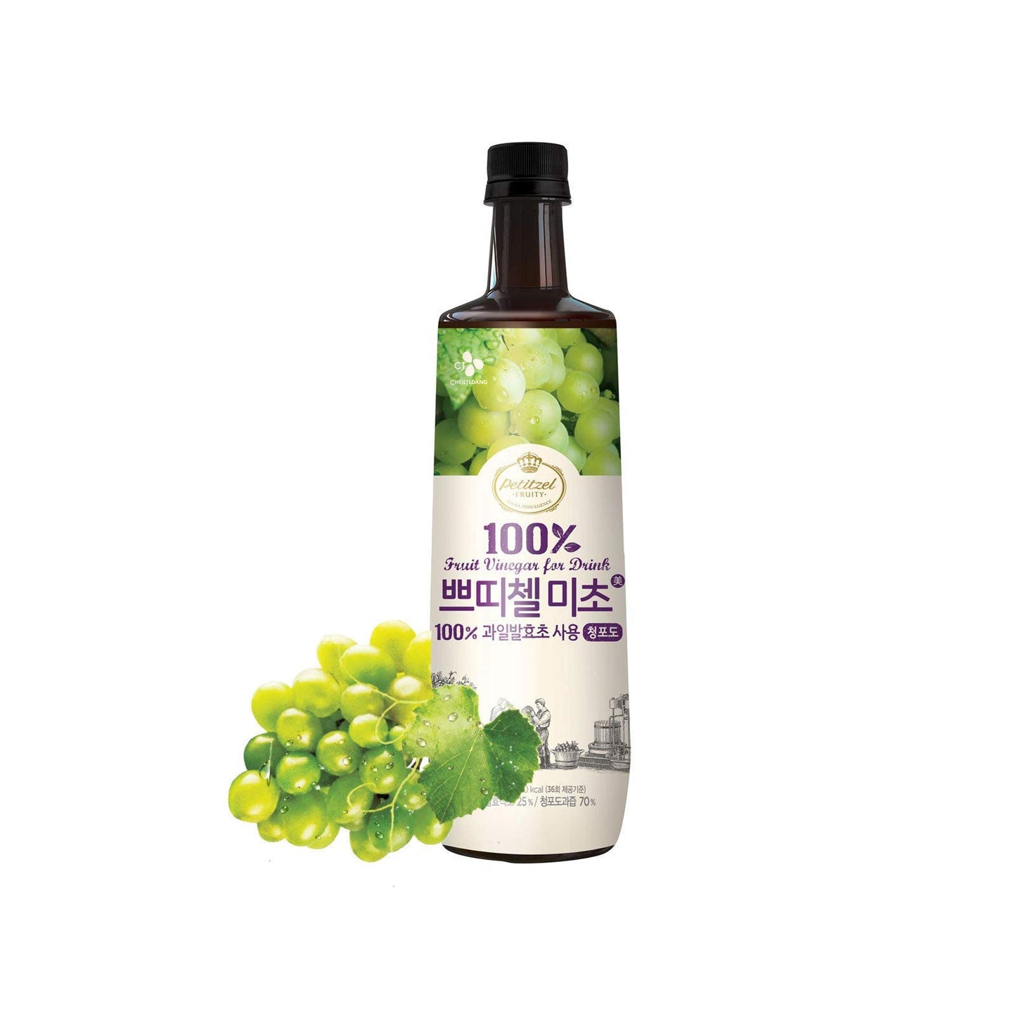 BS0533 : 쁘띠첼 미초(청포도) : 12/900ml : RICE VINEGAR MICHO(MUSCAT) VINAIGRETTE DRINK