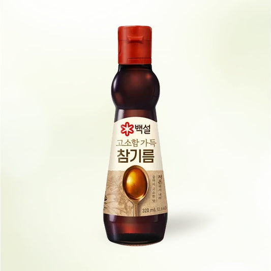 BS0632 : 고소함 가득 참기름 320ml : 12/320ml : SESAME OIL
