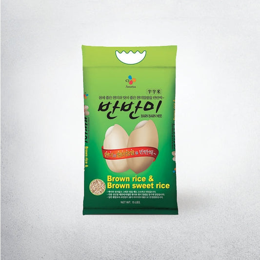 BS0901 : 반반미(현미& 현미찹쌀) : 15Lbs : HALF AND HALF RICE