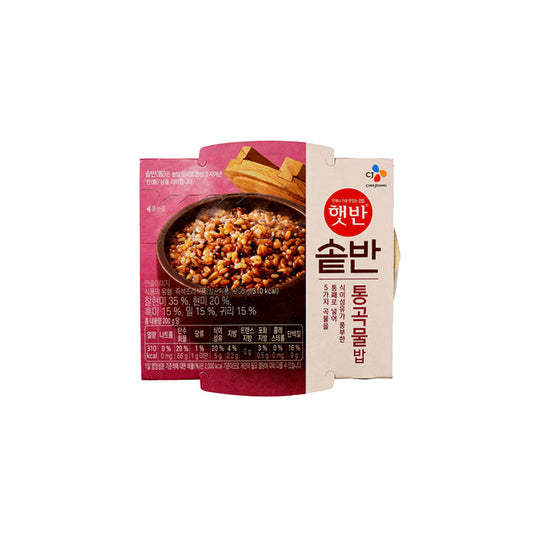 BS0925 : 햇반솥반(통곡물밥) : 18/200g COOKED RICE MULTI GRAIN