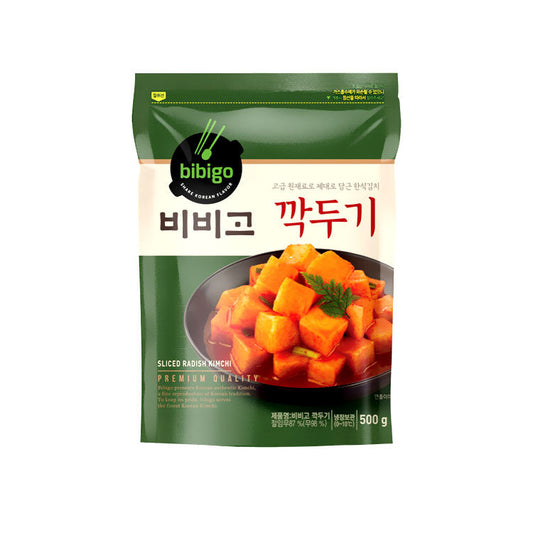 BS1705 : 비비고 깍두기 : 12/500g : BIBIGO RADISH KIMCHI