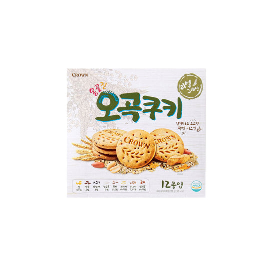 CRB184 : 옹골진 오곡쿠키 : 12/288g : OGOK COOKIE