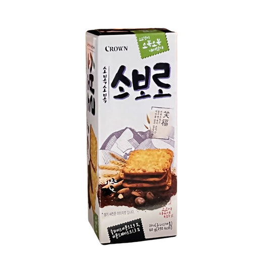 CRB187 소복소복 소보로(소) 24/60g BISCUIT SOBORO