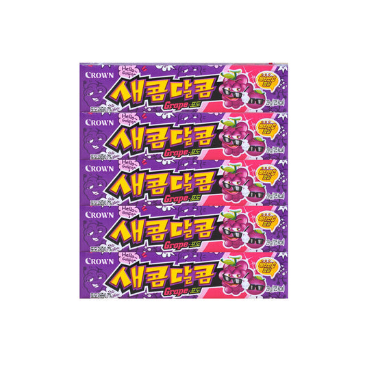 CRC109 : 새콤달콤(포도) : 6/15/29g : SWEET AND SOUR CANDY(GRAPE)