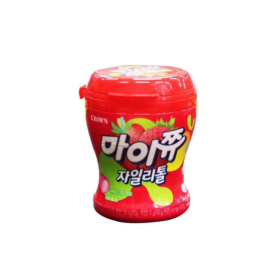 Mychew Xylitol(Strawberry)  24/110g 마이쮸 자일리톨(딸기)