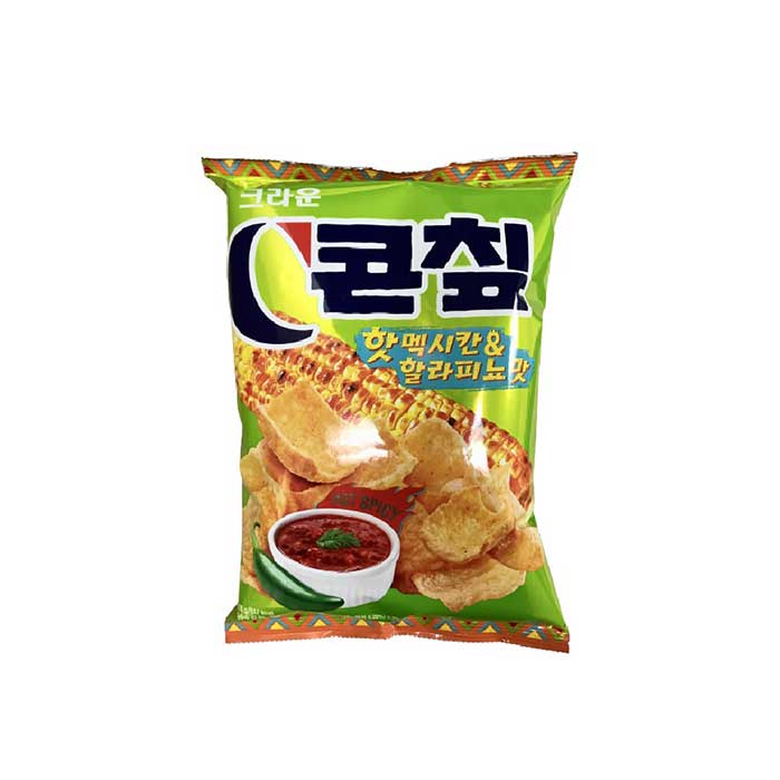 CRS113H : 콘칩(핫맥시칸&할라피뇨) : 12/118g : CORNCHIP( MEXICAN JALAPENO)