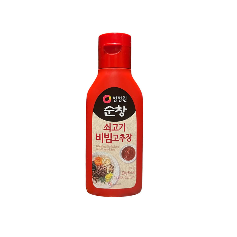 CW120N : 쇠고기비빔밥 고추장 : 16/300g : SOONCHANG BEEF RED PEPPER PASTE(TUBE)