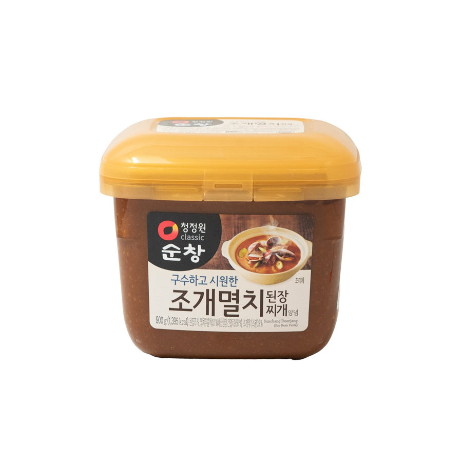 CW232 : 순창 조개멸치 찌개된장 : 8/900g : SOY BEAN PASTE FOR SOUP(ANCHOVY&CLAM)