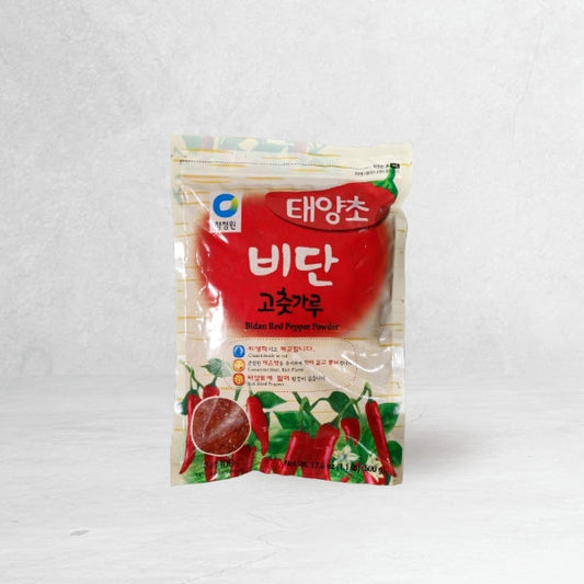 CWC103 : 청정원/비단 굵은고추가루 (김치용) : 20/500g :  BIDAN HOT PEPPER POWDER(COARSE)