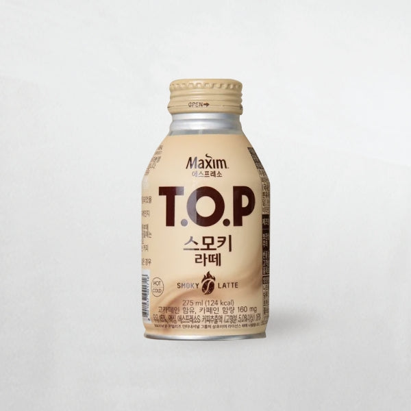DS0184 : 맥심 TOP 스모키(라떼) : 4/6/275ml : MAXIM T.O.P SMOKY LATTE