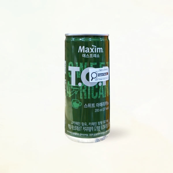 DS4001 : 맥심 TOP(스위트 아메리카노) : 6/6/200ml : MAXIM T.O.P(SWEET AMERICANO)