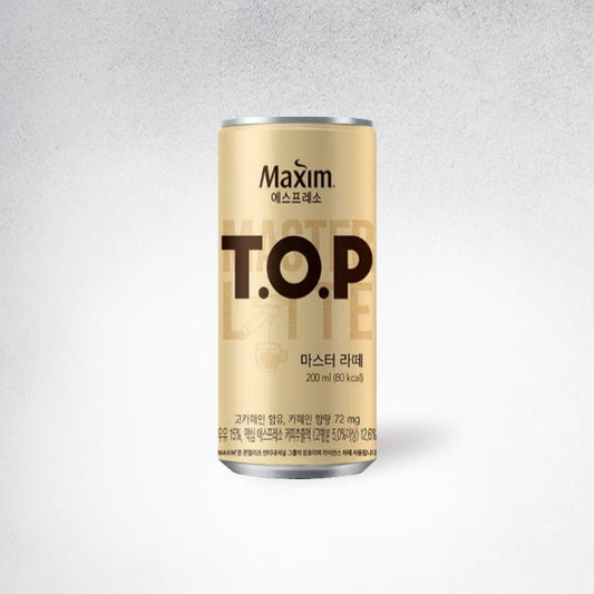 DS4004 : 맥심 TOP(마스터라떼) : 6/6/200ml : MAXIM T.O.P(MASTER BLEND)