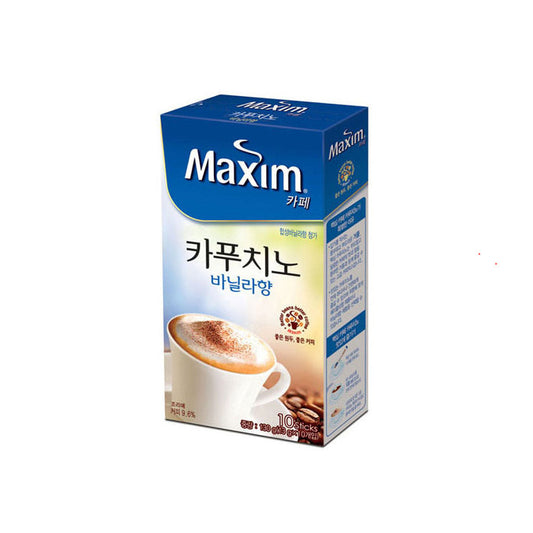 DS5696 : 맥심 카페(카푸치노 바닐라) : 12/10/13g : MAXIM CAFE(CAPPUCCINO VANILLA)