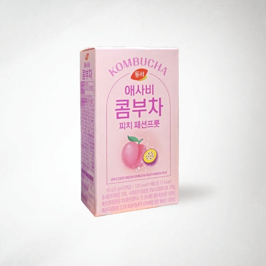 DS9818 : 애사비 콤부차(피치패션프룻) : 12/10t/5g : KOMBUCHA ( PEACH PASSIONFRUIT)