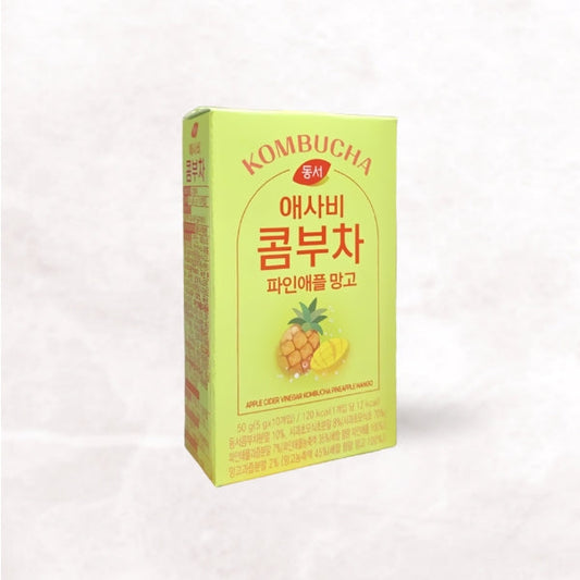 DS9820 : 애사비 콤부차(파인애플망고) : 12/10t/5g : KOMBUCHA (PINEAPPLE MANGO)