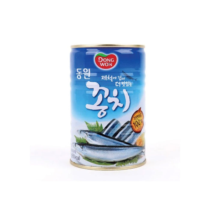 DW121 : 자연산 꽁치캔 : 24/400g : CANNED SAURY(KKONGCHI)