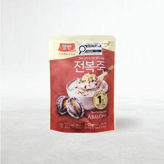 DW215 : 양반죽(전복죽) : 20/420g : YANGBAN PORRIDGE(ABALONE)