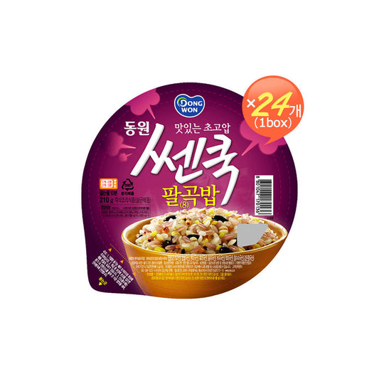 DW221 : 쎈쿡(팔곡밥) : 24/210g : COOKED 8 GRAIN RICE