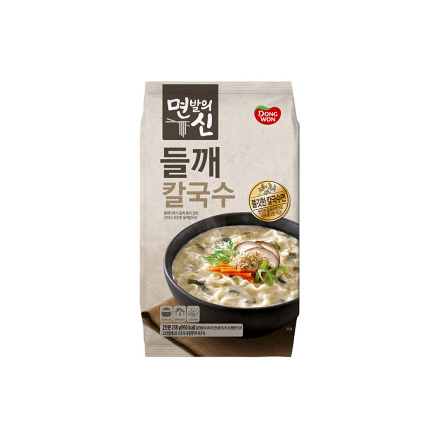 DW310 : 면신/들깨칼국수 : 10/258g : MS/PERILLA NOODLE SOUP