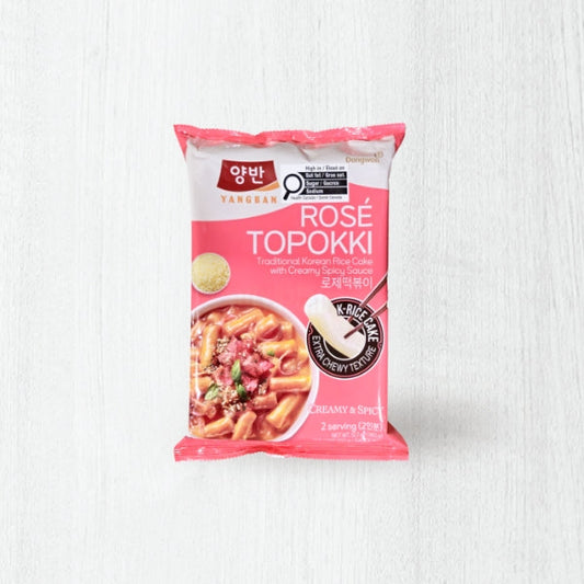 DW342 : 양반떡볶이(로제) : 10/360g : YANGBAN TTEOKBOKKI(ROSE