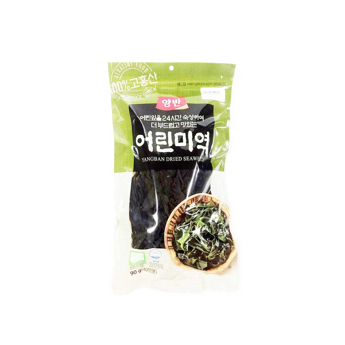 DW513 양반 유기인증 어린미역 20/90g DRIED SEAWEED(EORIN-MIYUK)