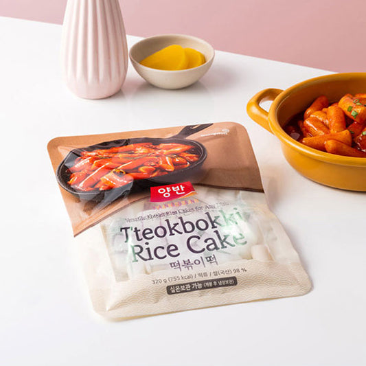 DW600T : 양반 떡볶이떡 : 12/320g  : TEOKBOKKI RICE CAKE